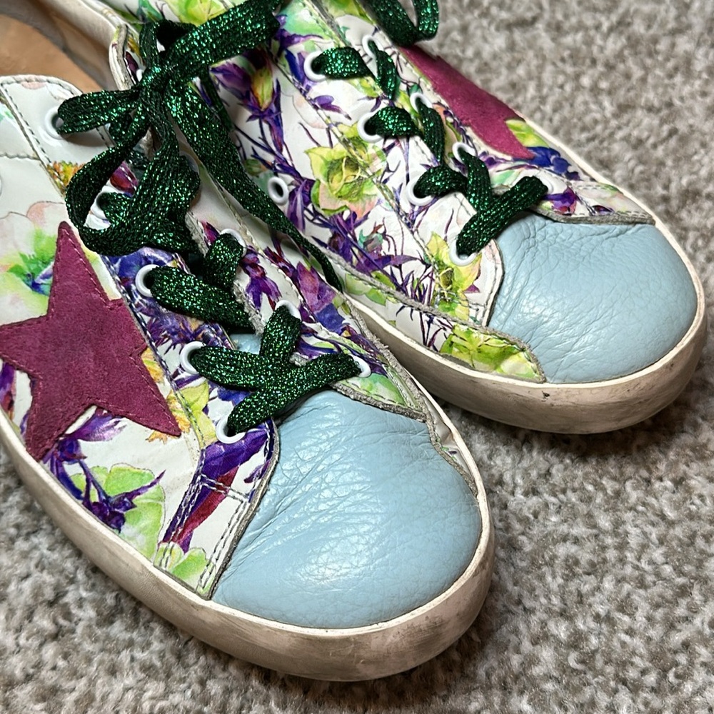 Golden Goose GGDB Children’s Shoes Deluxe Brand Size 35 - 3 Kids Sneakers AS IS - Picture 7 of 16